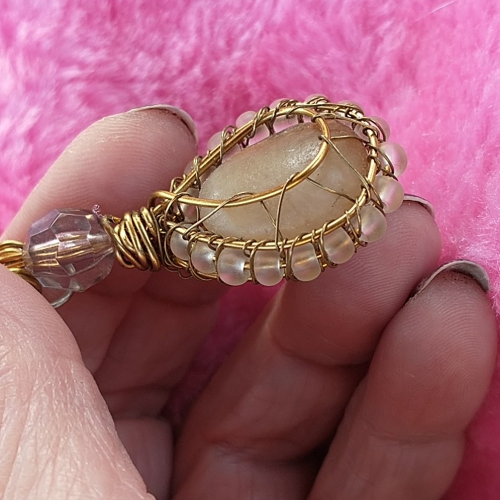 NWT Handcrafted 🌒 Moonstone Pendant - Picture 4 of 5